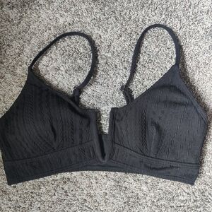 Women's Black Bikini Top